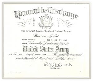 Edward R. Borden – Portsmouth, RI Veteran Honor Roll