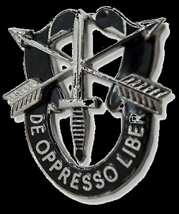 Special Forces First Motto Pin