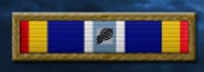 Air and Space Expeditionary Service Ribbon with Gold Border and 1 Oak Leaf Cluster